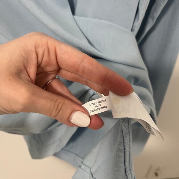 J. Crew Men's Light Blue Long Sleeve Top Size Large - Picture 3 of 6